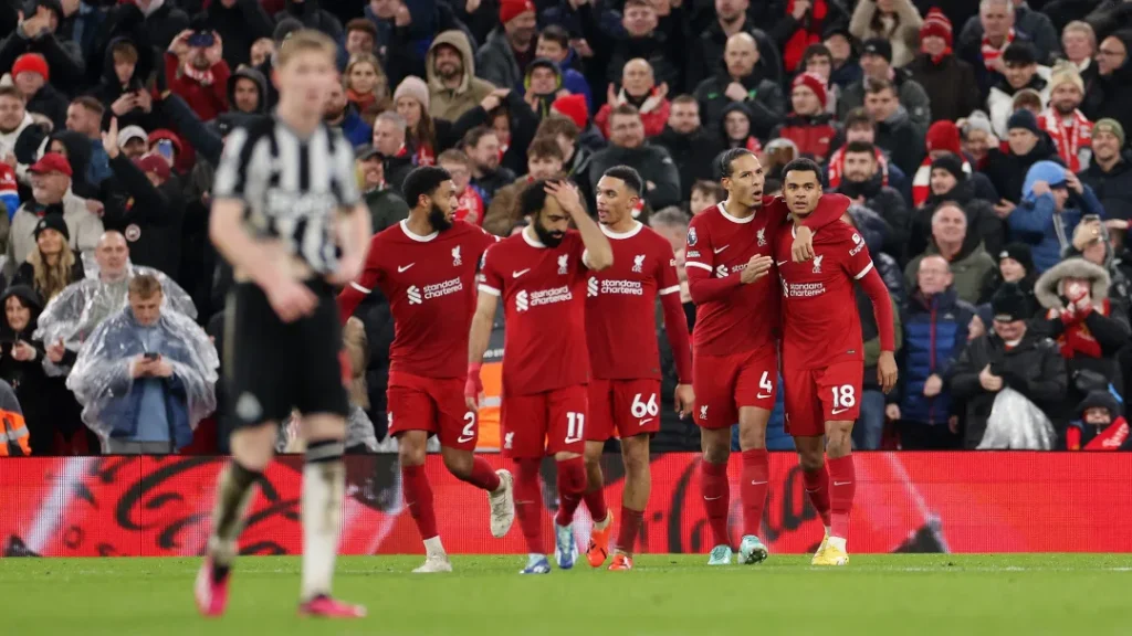Grading Liverpool's players in the Premier League game, home game, defeating Newcastle 4-2 last night - Player Ratings